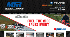 Desktop Screenshot of maketraxx.com